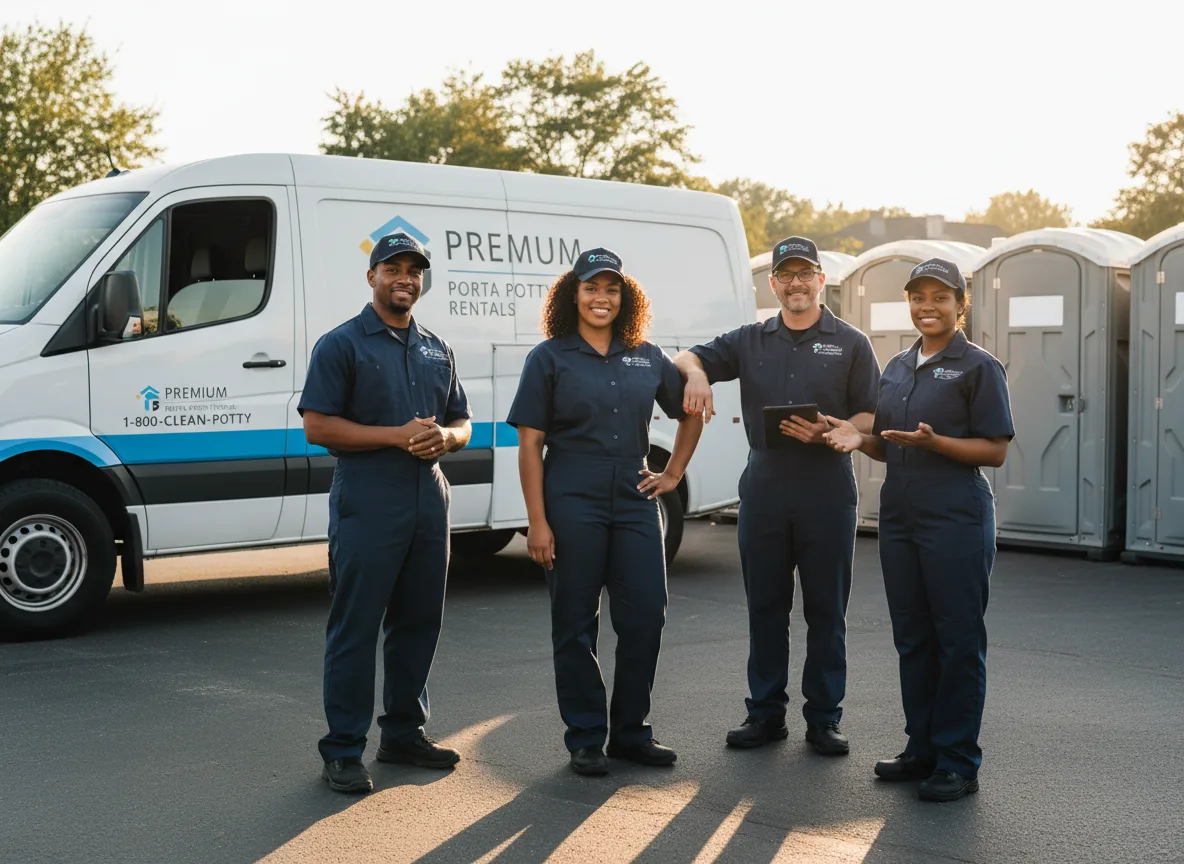 VIP Portable Toilets company in Fall River, WI